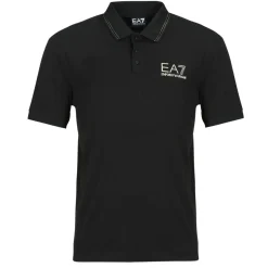 Emporio Armani EA7 - TRAIN GOLD LABEL POLO PUNTO ROMA  7M000300 Noir Online