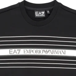 Emporio Armani EA7 Sweats & Polaires^- TRAIN LOGO SERIES CN EXTENDED LOGO