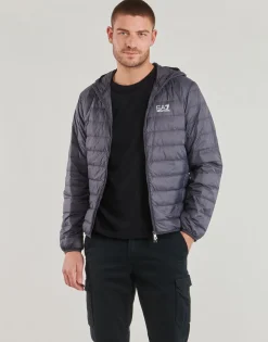 Emporio Armani EA7 Manteaux^- TRAIN CORE ID  DOWN LIGHT JACKET HOODIE CC  8NPB24