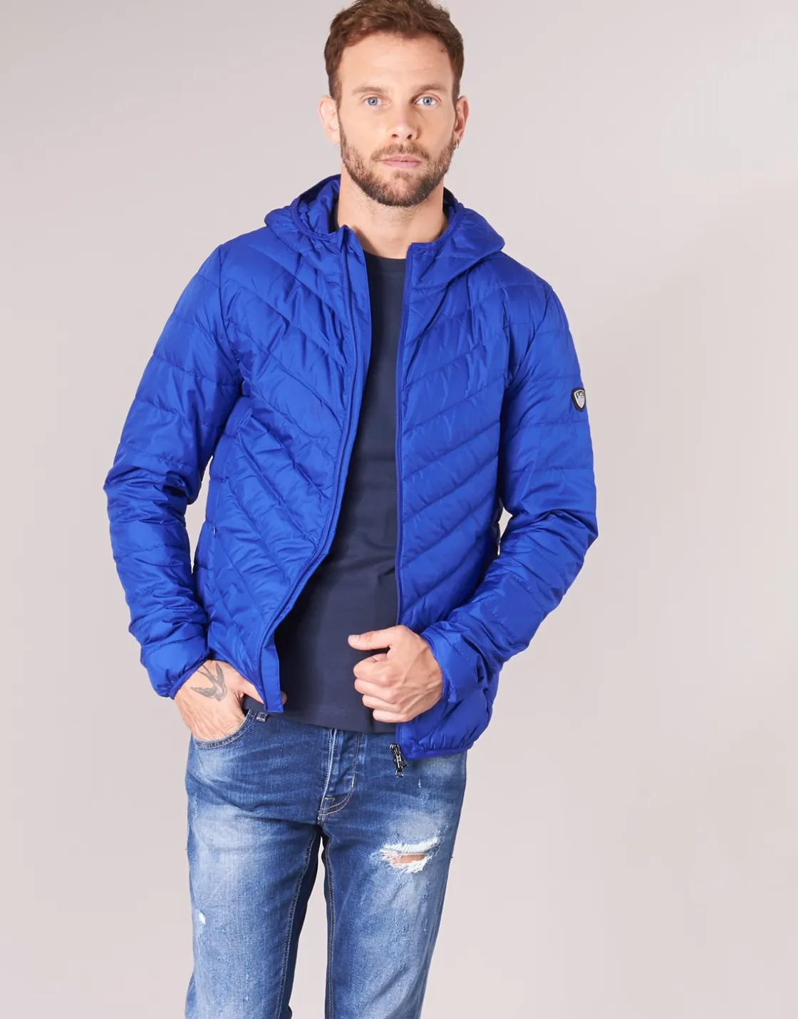 Emporio Armani EA7 - TRAIN CORE SHIELD 8NPB09 BleuElectrique New