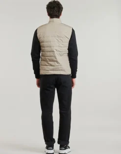 Emporio Armani EA7 - TRAIN PREMIUM SHIELD DOWN LIGHT VEST 8NPQ02 Taupe New