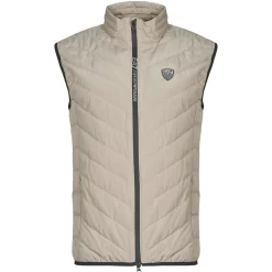 Emporio Armani EA7 - TRAIN PREMIUM SHIELD DOWN LIGHT VEST 8NPQ02 Taupe New