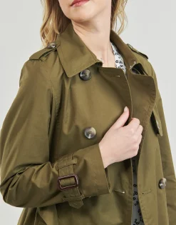Esprit - CLASSIC TRENCH Kaki Hot