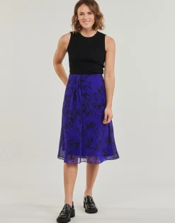 Esprit - DRAPED MIDI Bleu