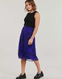 Esprit - DRAPED MIDI Bleu