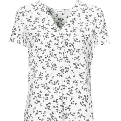 Esprit - SKI V NECK BLOU Blanc Best