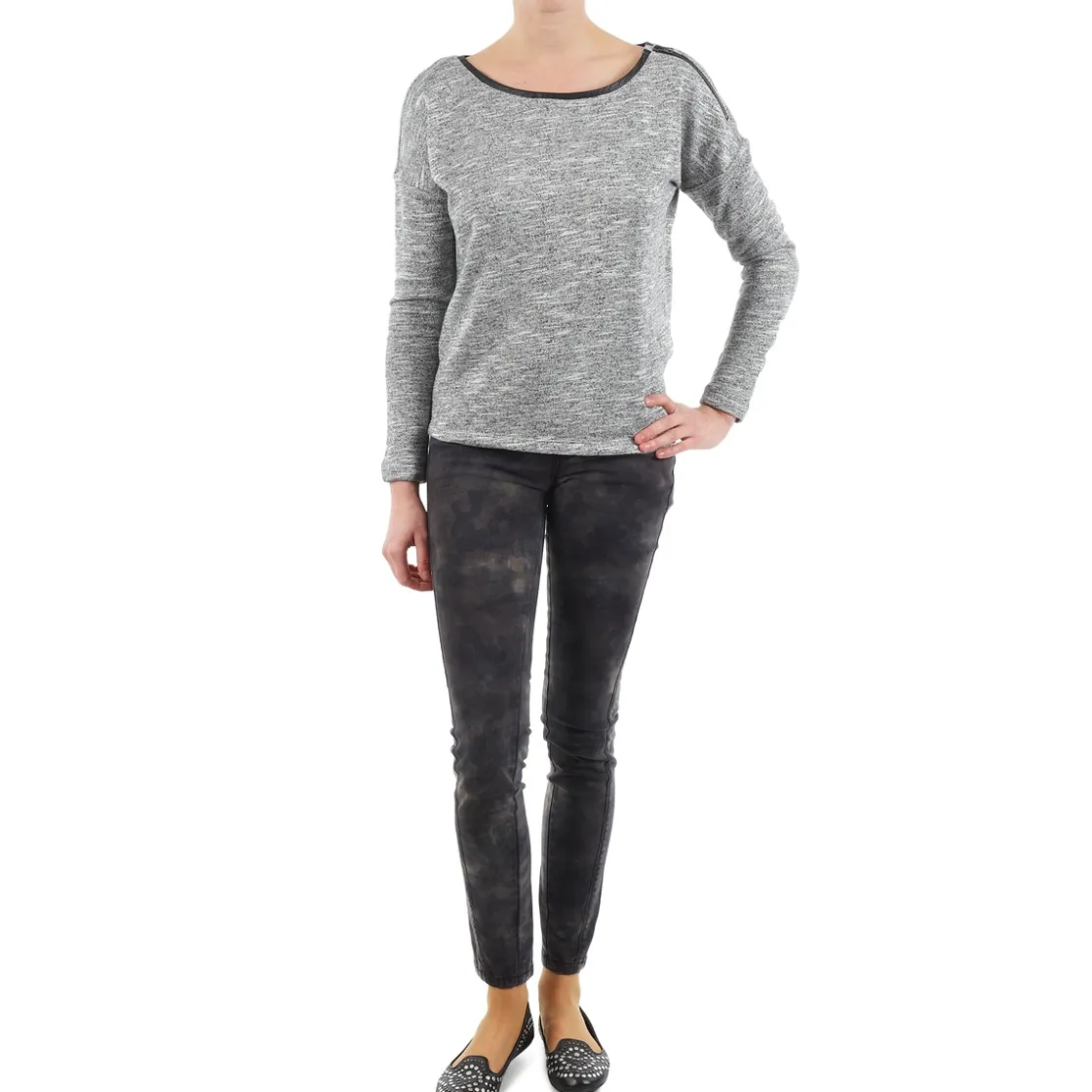 Esprit Pantalons^- superskinny cam Pants woven
