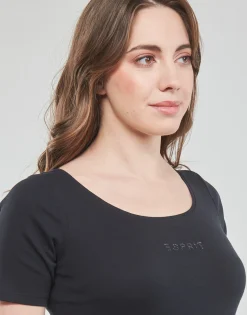 Esprit - TSHIRT SL Noir New
