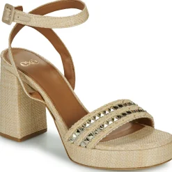 Exé Shoes Sandales Et Nu-pieds^- 619-ANCONA-RAFFIA--GOLD