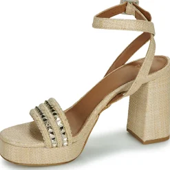Exé Shoes Sandales Et Nu-pieds^- 619-ANCONA-RAFFIA--GOLD