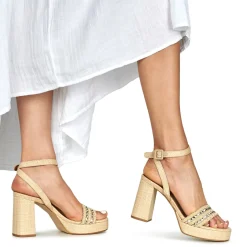 Exé Shoes Sandales Et Nu-pieds^- 619-ANCONA-RAFFIA--GOLD
