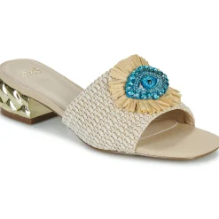 Exé Shoes Mules / Sabots^- KATY-424-RAFFIA-