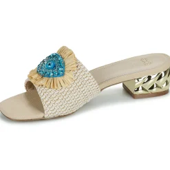 Exé Shoes Mules / Sabots^- KATY-424-RAFFIA-