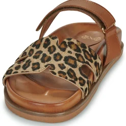 Exé Shoes - 967-KIMOLOS-LEOPARD-TAN Léopard Sale