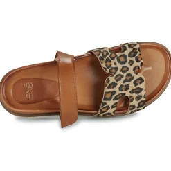 Exé Shoes - 967-KIMOLOS-LEOPARD-TAN Léopard Sale