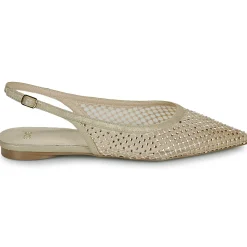 Exé Shoes Ballerines / Babies^- MIAMI-222-STRASS-GOLD