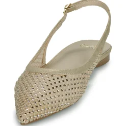 Exé Shoes Ballerines / Babies^- MIAMI-222-STRASS-GOLD