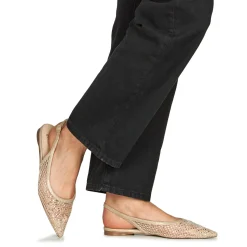 Exé Shoes Ballerines / Babies^- MIAMI-222-STRASS-GOLD