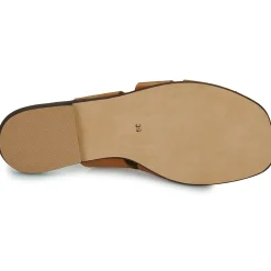 Exé Shoes Mules / Sabots^- 565-NAXOS-LEATHER-TAN