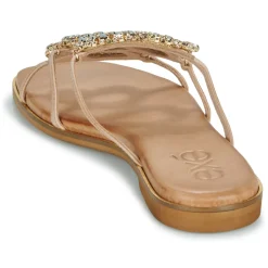 Exé Shoes Mules / Sabots^- 543-ORO-LEATHER-NATURAL