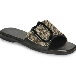 Exé Shoes - 556-ORO-RAFFIA-BLACK Noir