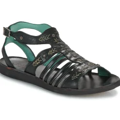 Felmini Sandales Et Nu-pieds^- D787-CALF-BLACK-CAROLINA-4