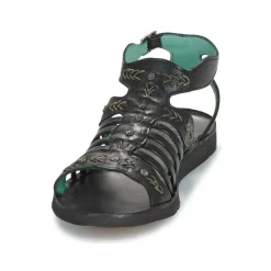 Felmini Sandales Et Nu-pieds^- D787-CALF-BLACK-CAROLINA-4