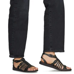 Felmini Sandales Et Nu-pieds^- D787-CALF-BLACK-CAROLINA-4