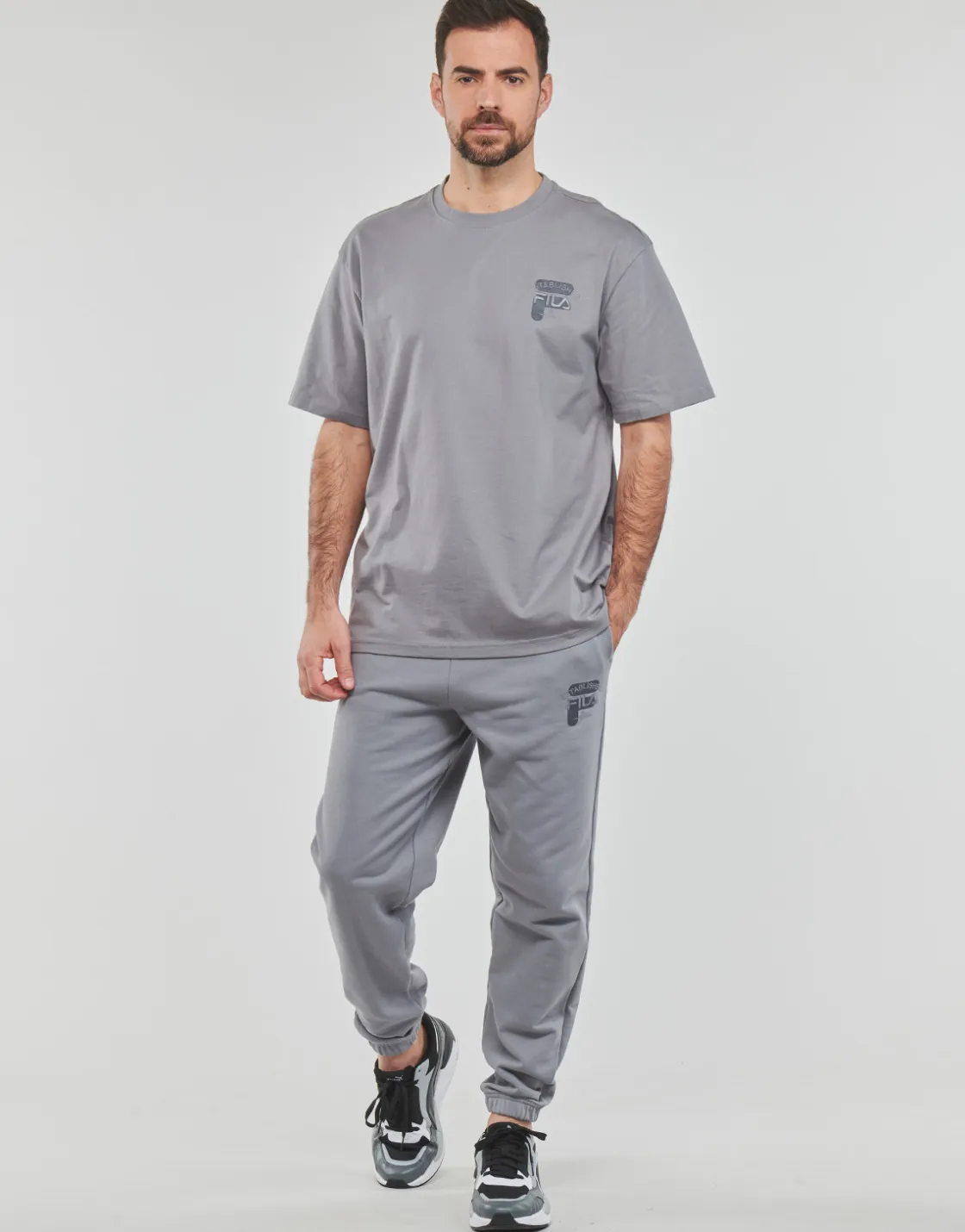 Fila - BADRA RELAXED SWEAT PANTS Gris Hot