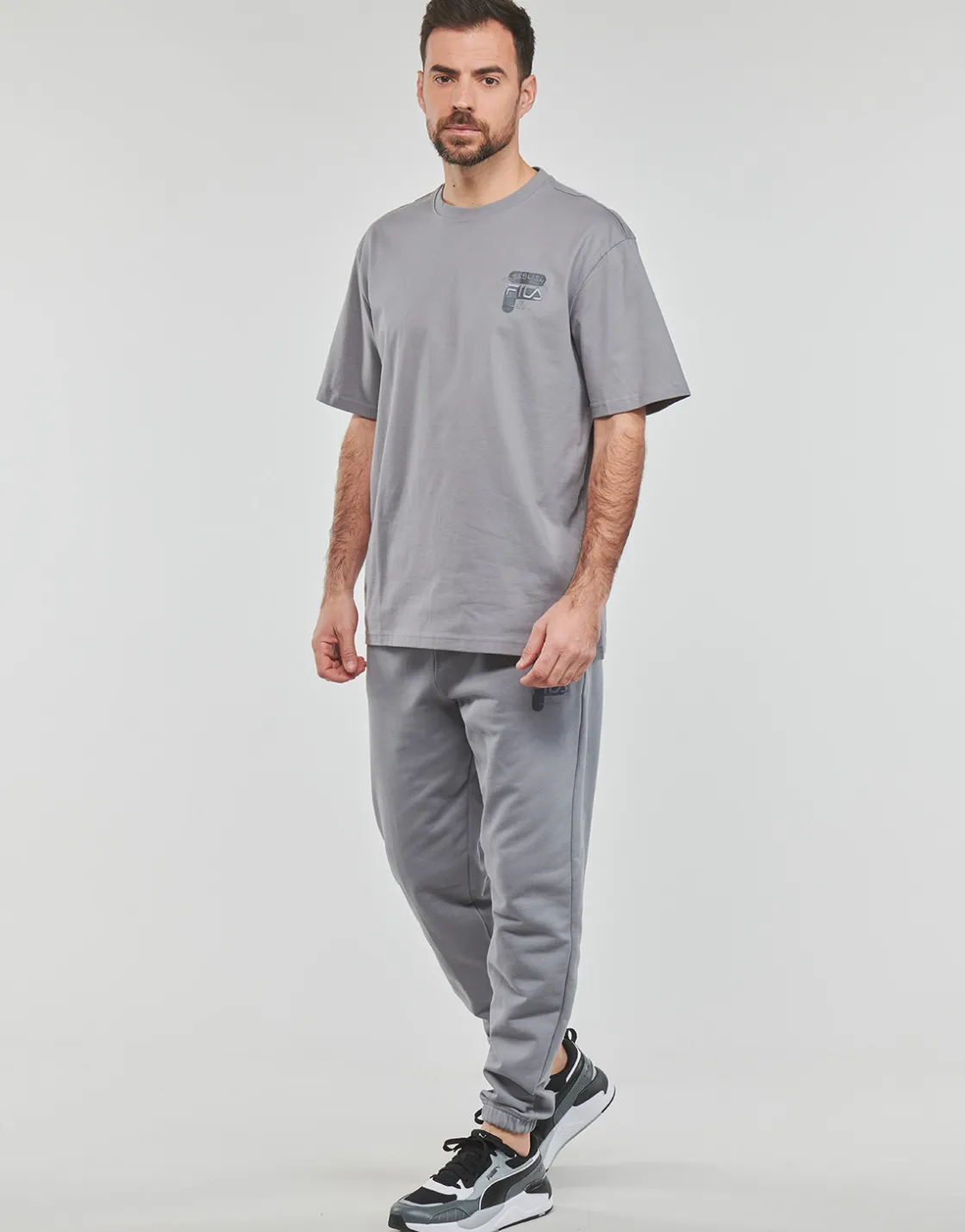 Fila - BROVO OVERSIZED TEE Gris Sale