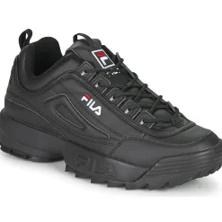 Fila - DISRUPTOR LOW Noir Discount