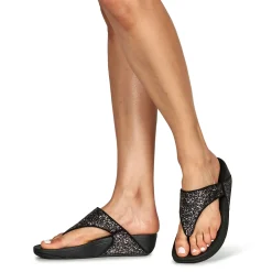 FitFlop - LULU GLITTER Noir Discount