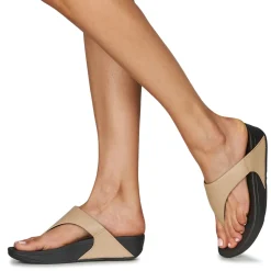 FitFlop Tongs^- Lulu Leather Toepost