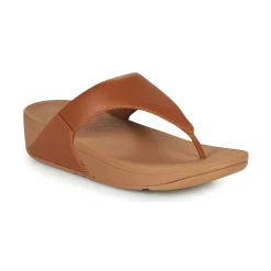 FitFlop - LULU LEATHER TOEPOST Brown Discount
