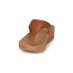 FitFlop - LULU LEATHER TOEPOST Brown Discount