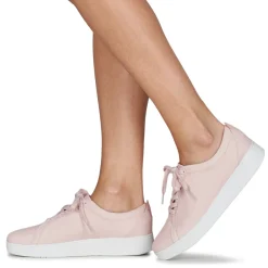 FitFlop Baskets Mode^- RALLY CANVAS TRAINERS