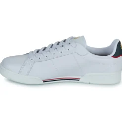 Fred Perry - B722 LEATHER Blanc Online