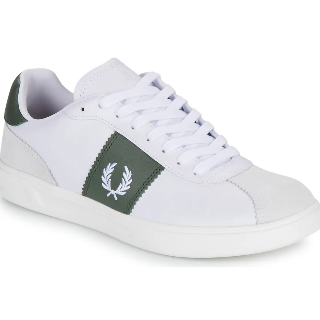Fred Perry Baskets Mode^- B4 LEATHER / SUEDE