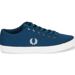 Fred Perry - BASELINE HEAVY TWILL Marine Hot