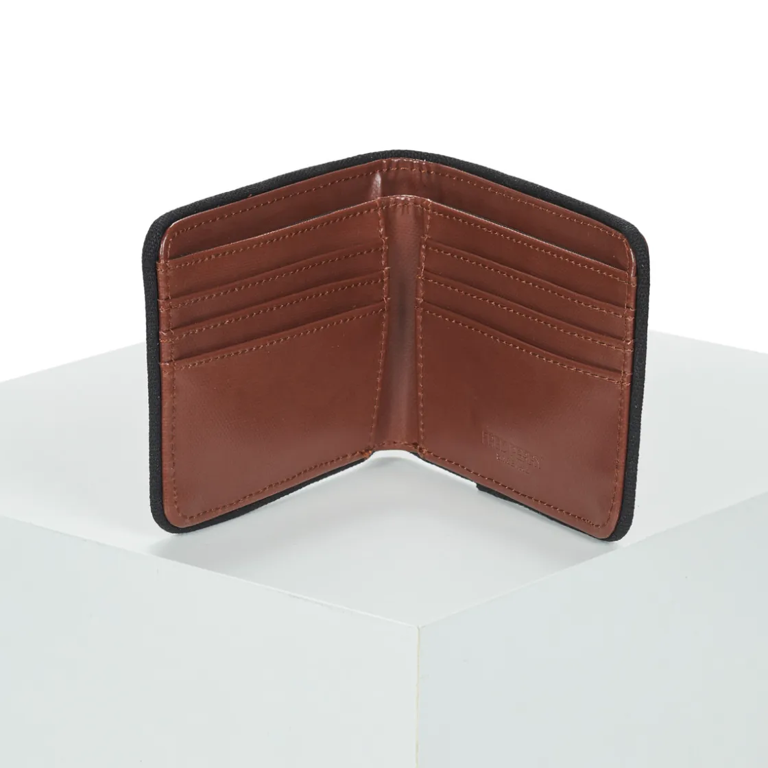 Fred Perry - COATED POLYESTER BILLFOLD WALL Marron New