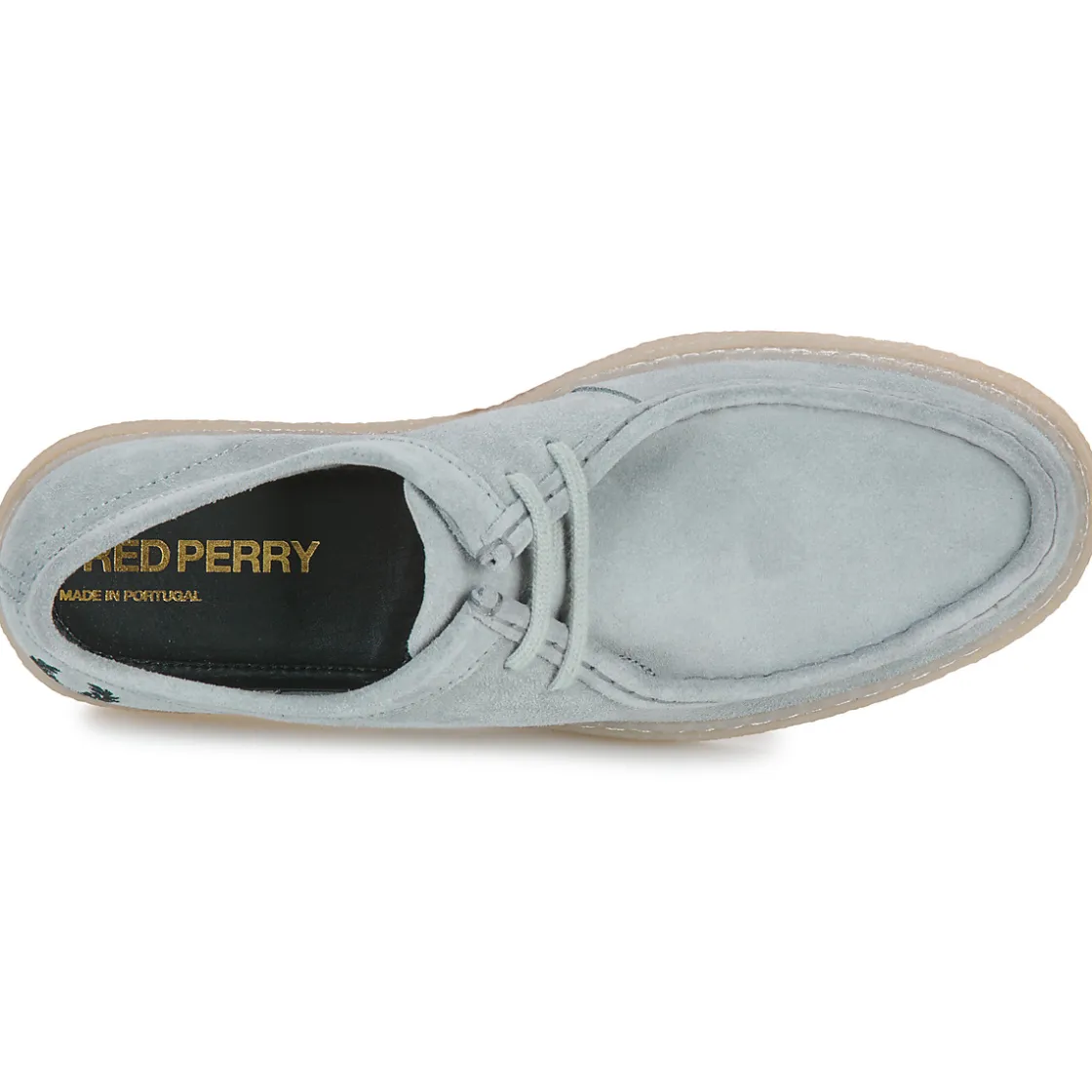 Fred Perry - DAWSON LOW SUEDE Gris