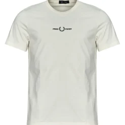 Fred Perry T-shirts & Polos^- EMBROIDERED T-SHIRT