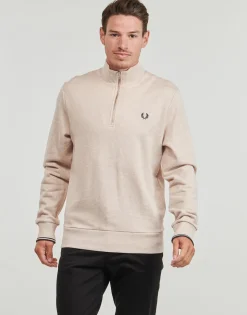 Fred Perry - HALF ZIP Beige Best