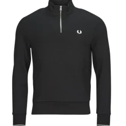 Fred Perry - HALF ZIP SWEATSHIRT< Sweats & Polaires