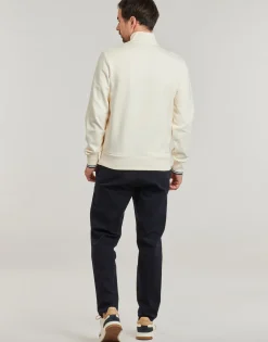 Fred Perry - HALF ZIP SWEATSHIRT Ecru Best