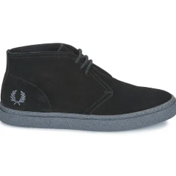 Fred Perry - HAWLEY SUEDE Noir Sale