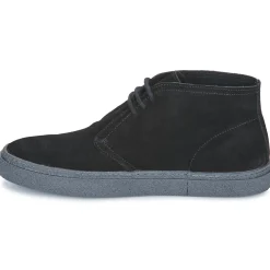 Fred Perry - HAWLEY SUEDE Noir Sale