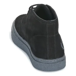 Fred Perry - HAWLEY SUEDE Noir Sale
