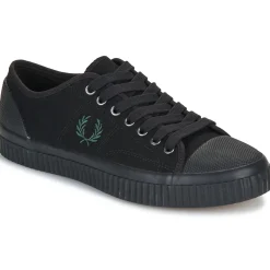 Fred Perry - HUGHES LOW CANVAS Noir Hot