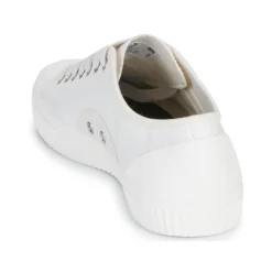 Fred Perry - HUGHES LOW CANVAS Blanc Discount